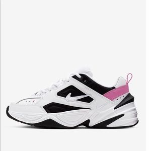 WMN Nike M2K Tekno Sz7 White/China Rose/Black Shoe